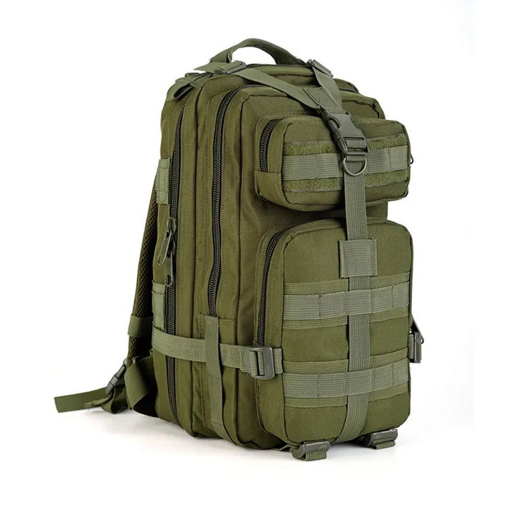 Gorilla Paks™ Small 30L Military Tactical Backpack (Green) Assault 3 Day Pack Army Molle Bag Backpacks Rucksack - Hunting, Hiking.