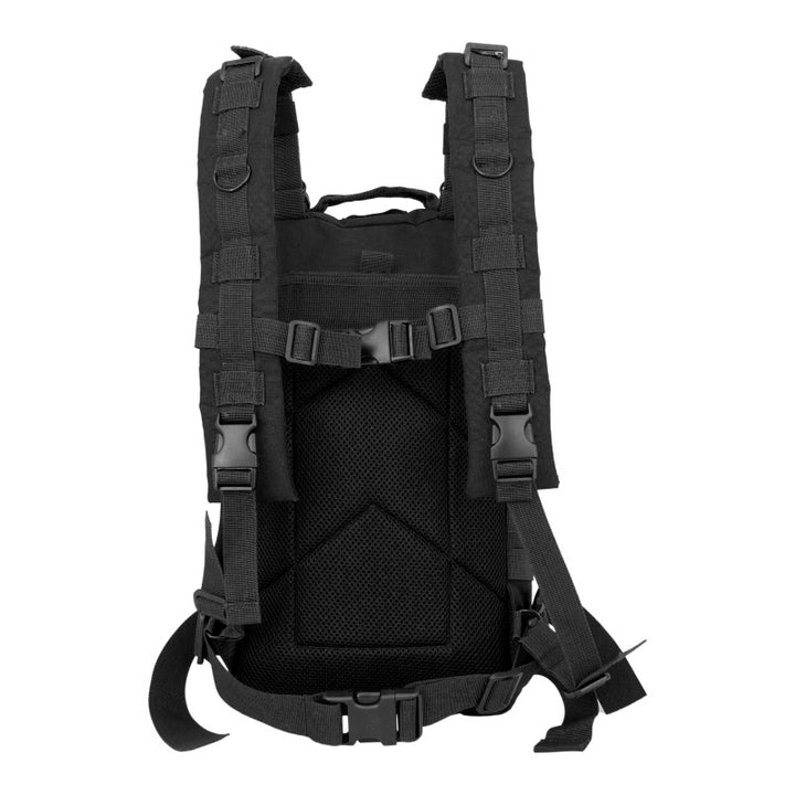 Gorilla Paks™ Small 30L Military Tactical Backpack (Black) Assault 3 Day Pack Army Molle Bag Backpacks Rucksack - Hunting, Hiking.