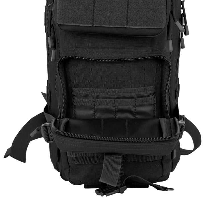 Gorilla Paks™ Small 30L Military Tactical Backpack (Black) Assault 3 Day Pack Army Molle Bag Backpacks Rucksack - Hunting, Hiking.